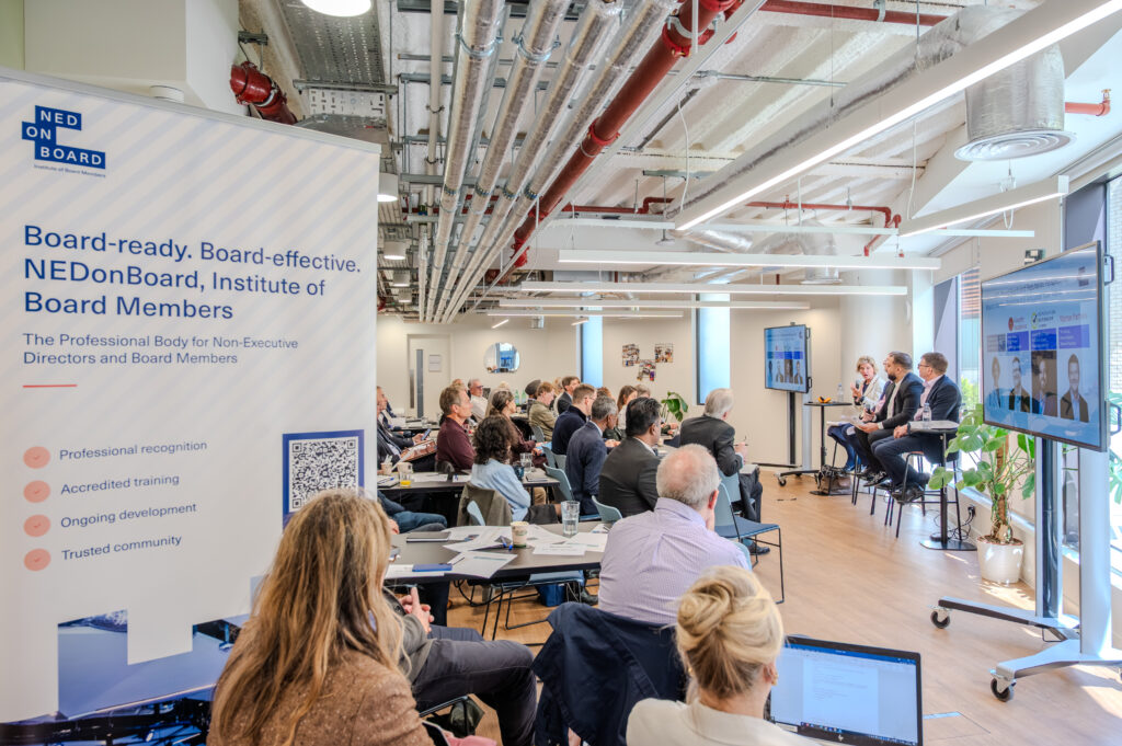 Picture taken at a NEDonBoard panel and networking event