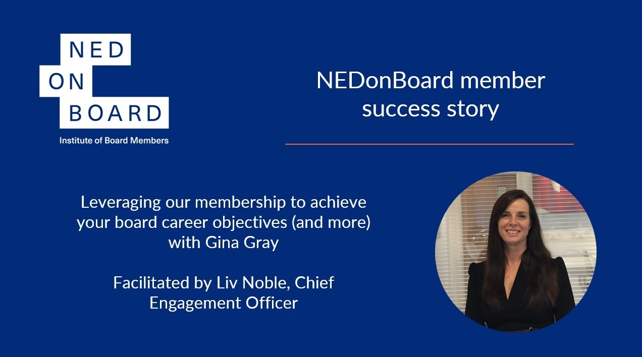 2023.04.25 LNoble – Member case study Gina Gray