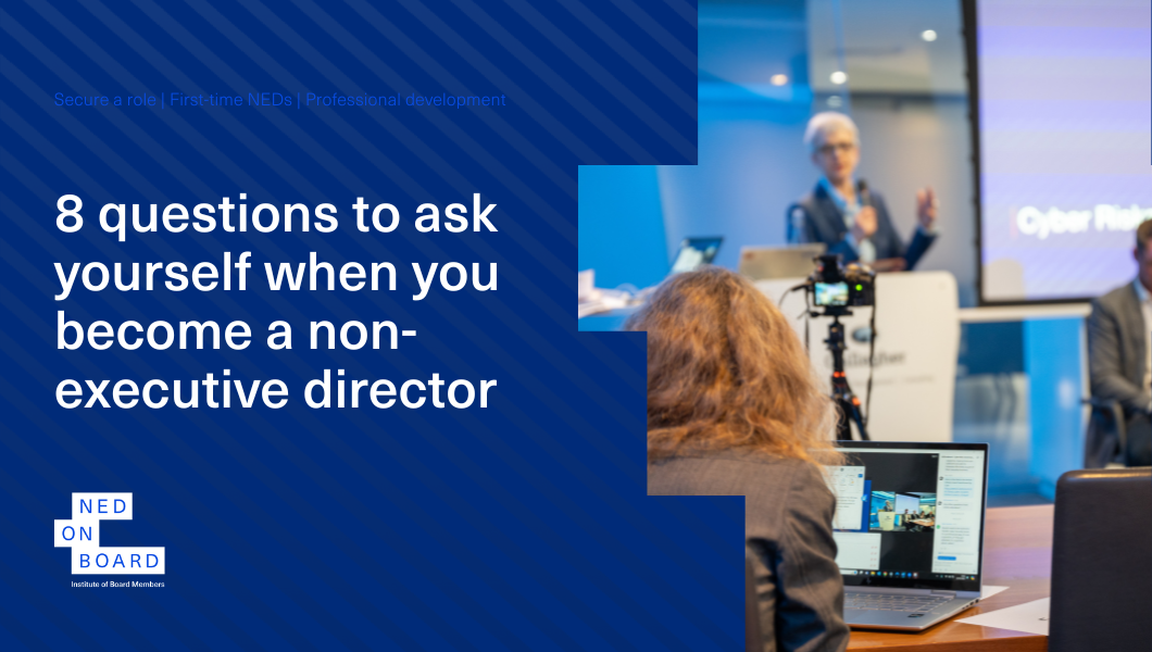 8 questions to become a non-executive director