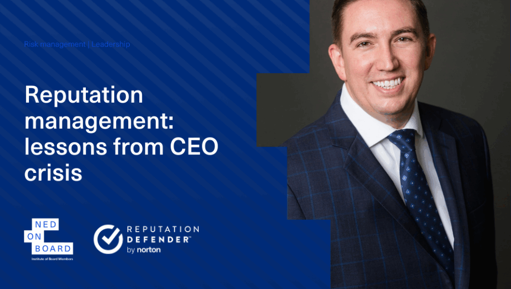 Picture of Chad Angle, author of the blog post on executive reputation management