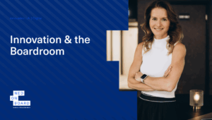 Picture of Sarah McKenna, speaker for the innovation & boardroom webinar
