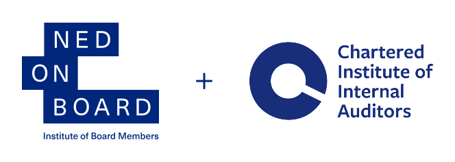 NEDonBoard logo with Chartered Institute of Internal Auditors logo