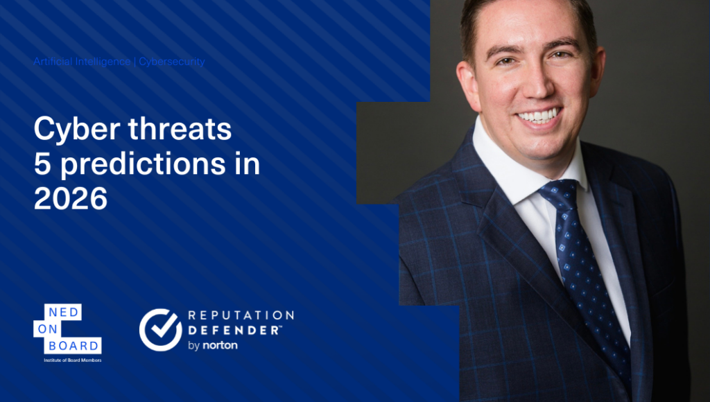Picture of Chad Angle, author of the article about cyber threats impacting board directors