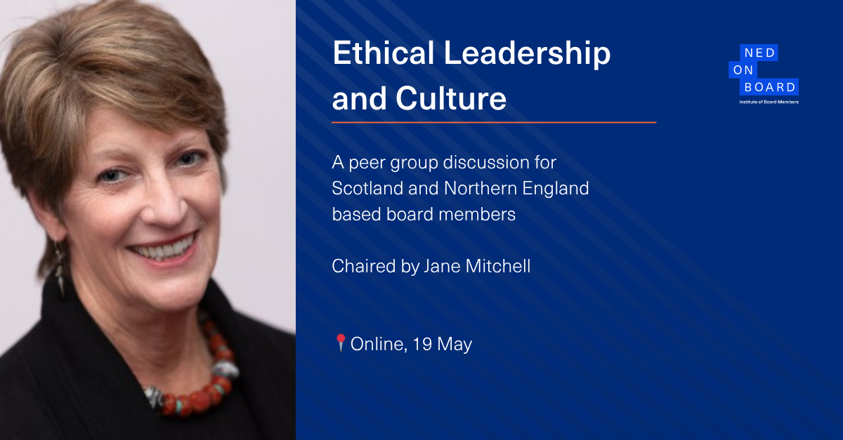 Picture of Jane Mitchell, who facilitated the NEDonBoard networking online session for the Scotland + Northern England community